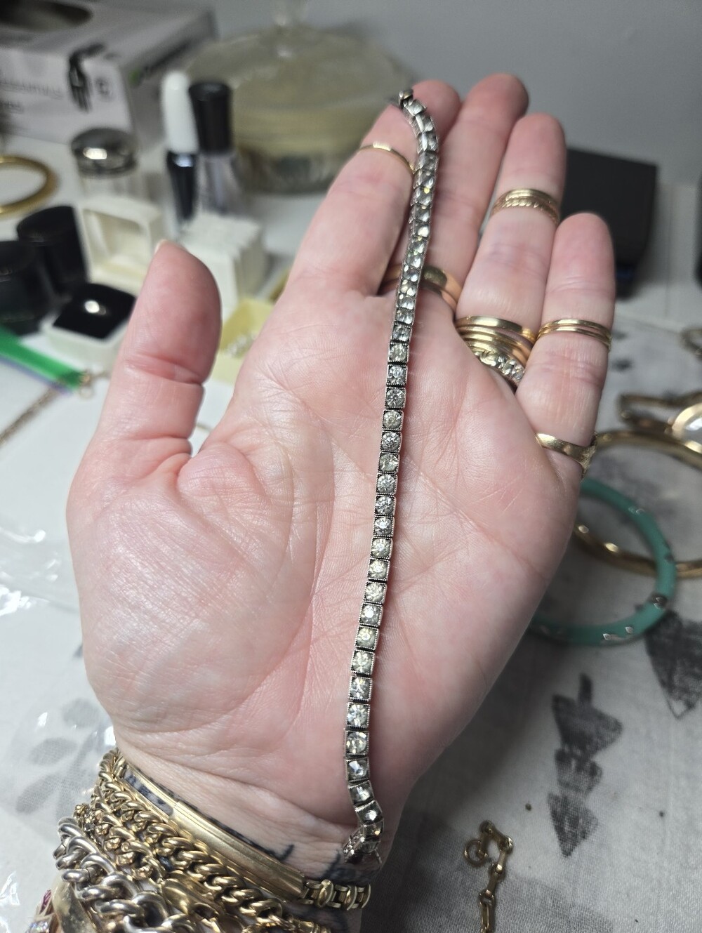 Art Deco Sterling Silver Bracelet
